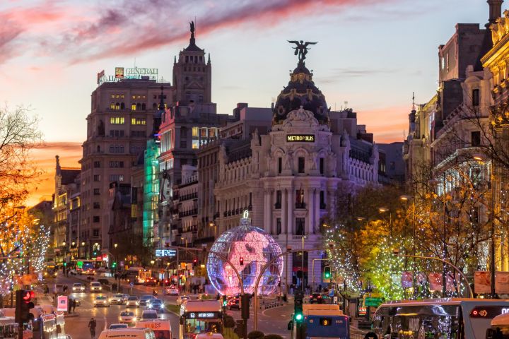 Madrid, alumbrado de navidad 2025